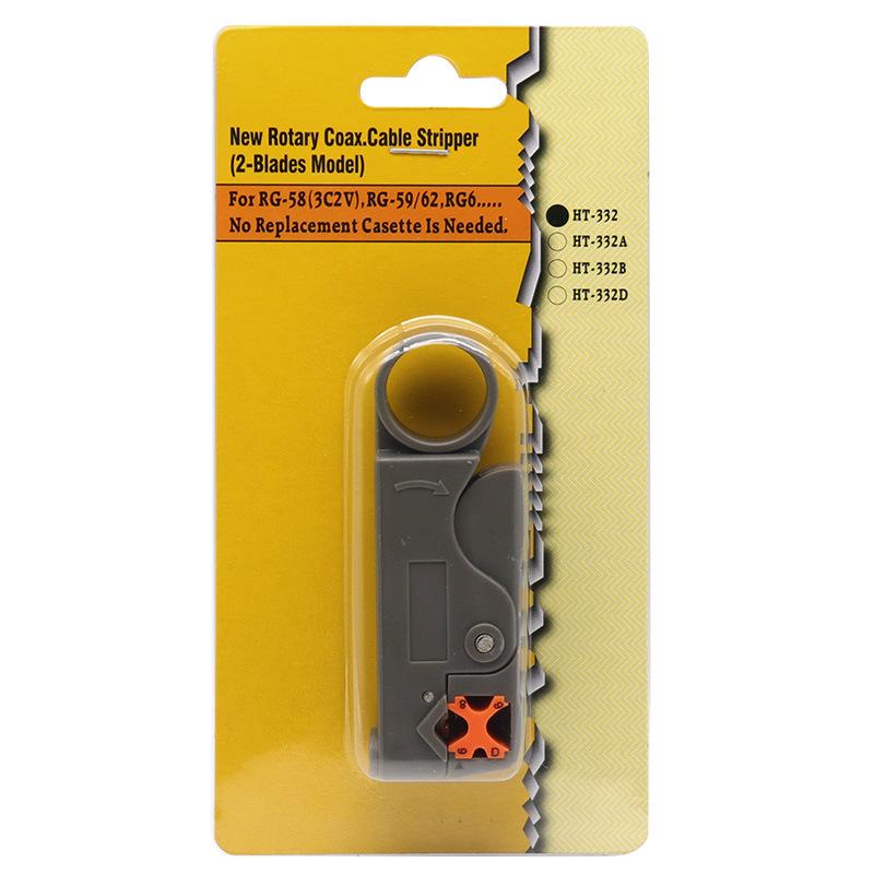 Coaxial Cable Stripper & Network Pliers Tool
