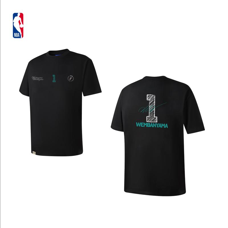 NBA Victor Wembanyama Cotton T-Shirt