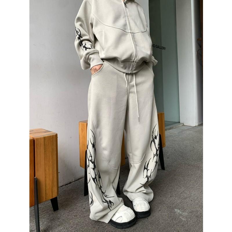 Magic Bear 226 American Hip Hop Hoodie Loose Zip Up Jacket Unisex Women