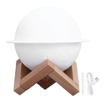 2 In 1 Planet USB Humidifier Safe 200ml 3 Color Mini Mute LED Planet Essential Oil Diffuser with