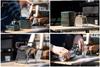 Captain Stag Single Burner Cassette Gas Stove, CB Canister, Piezoelectric Ignition, Storage Case Included, Silver, Trekker UF-0026