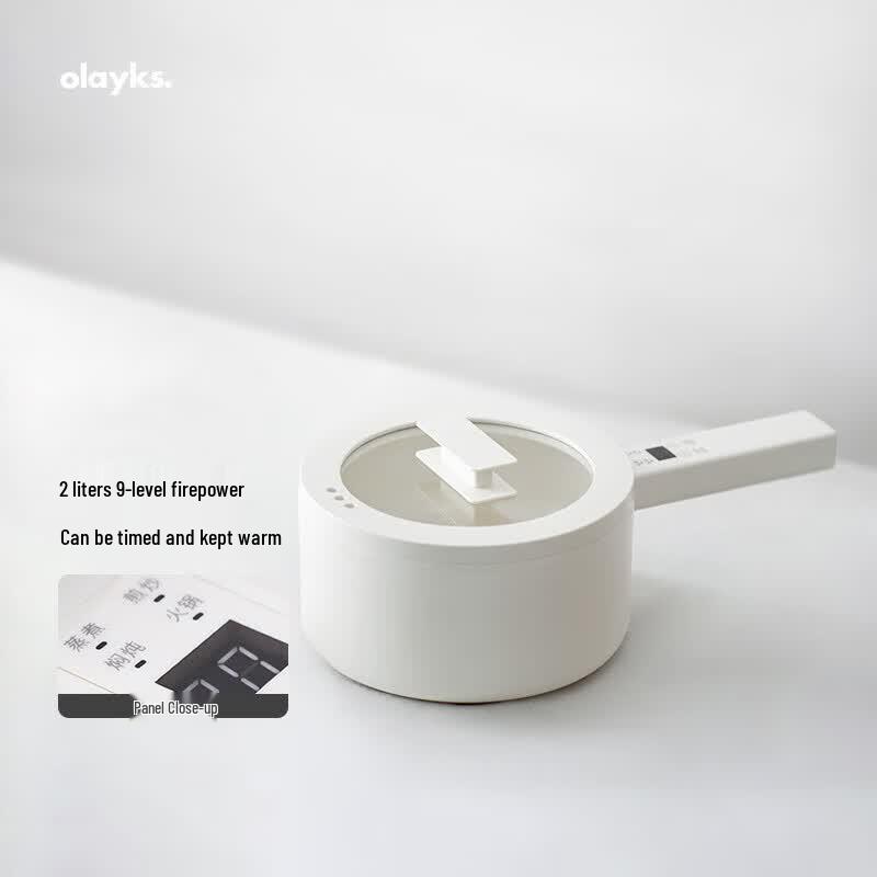 Olayks Smart Multi-function Ceramic Electric Hot Pot CN plug (adapter included)