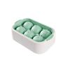 Silicone Ice Ball Molds, Household Attachment, Food Grade, Homemade Round Mold, Ice Cube Magic with Lid Ice Grid Box, Kitchen Ga