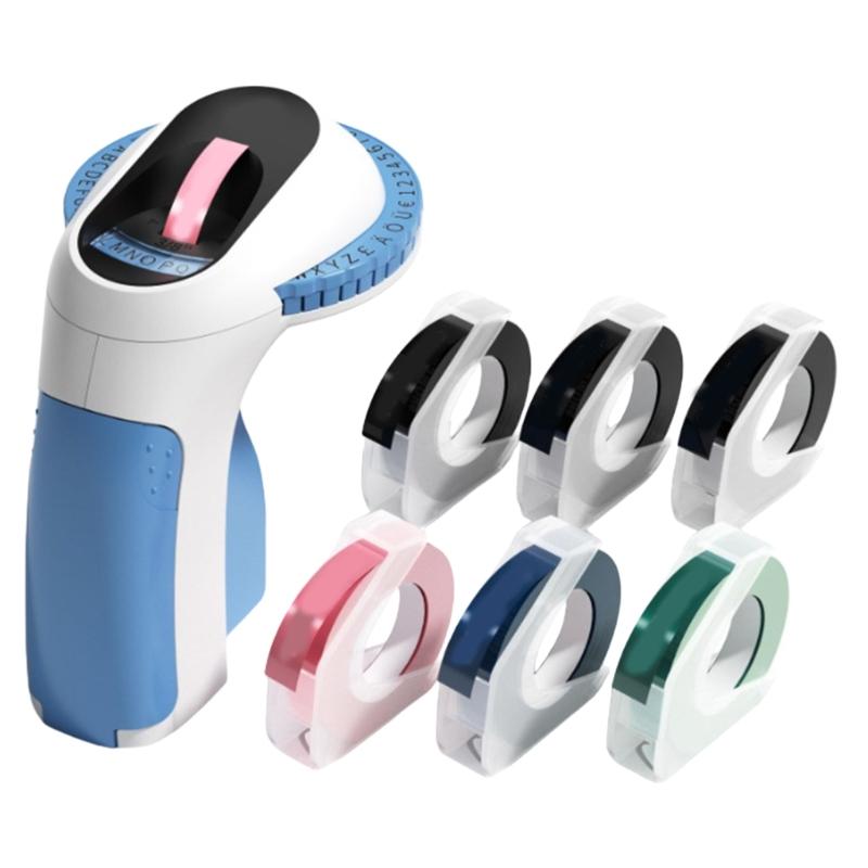 Domowy wytłaczarka etykiet z taśmą Vintage wytłaczarka etykiet Ręczna Vintage wytłaczarka etykiet Wytłaczanie