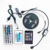 Striscia LED RGB 10m/20m, Controllata tramite Bluetooth e Telecomando a Infrarossi, 5V 5050, Perfetta per Decorazioni Colorate di Sfondo.