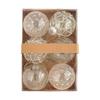 80mm 3.15 Christmas Ball Ornaments Ornament Festive Ornaments Crafted From Plastic Enhances Festive Atmosphere