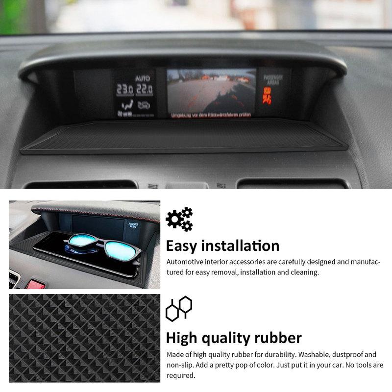 Car Central Control Dashboard Mat For Subaru Forester 2014-2018 For Subaru Crosstrek 2012-2017 For Subaru Impreza 2012-2016