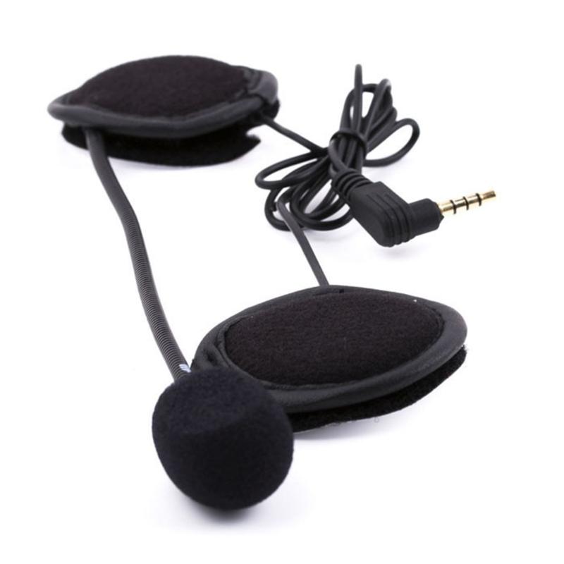 Universelles Helm-Soundsystem mit Geräuschunterdrückung Wasserdichte Motorrad-Intercom-Zubehör Einfach zu bedienen für V4