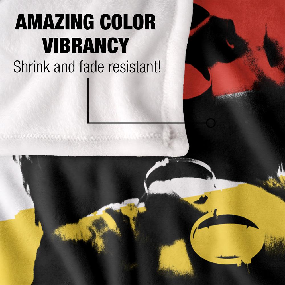 The Police Silky Stripes Supersoft Blanket