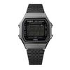 Casio Ceas unisex cu cuarț din oțel inoxidabil Link Smartphone Digital Vintage ABL-100WEGG-1B