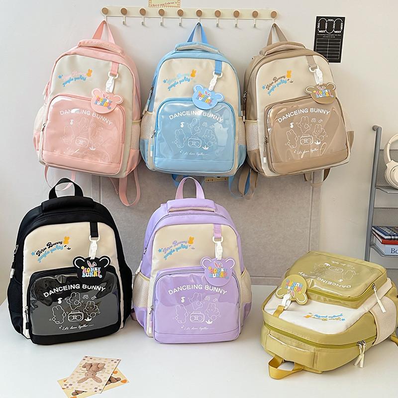 Trendy Korean Style Casual Backpack For Children With Large Capacity And Comfort