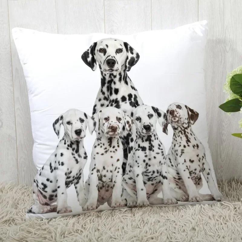 Pillowcase Dalmatians Pillowcase Modern Home Living Room Decoration Pillowcase Customizable