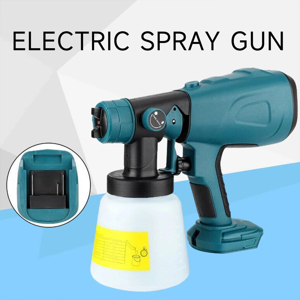The Spray Gun Is Suitable for 18V Power Tool Lithium Batteries Such As Dr. Makita De Vemil Vogliube