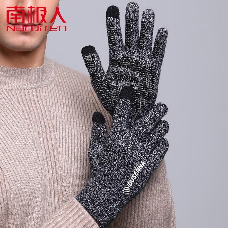 Nanjiren Unisex Winter Warm Touchscreen Gloves