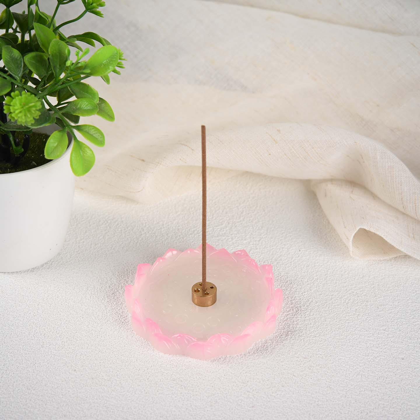 Chinese Style Imitation Jade Gourd Incense Holder - Zen Desktop Ornament for Tea Table