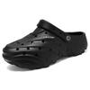 Men's Shoes New Summer Hole Shoes Women's Men's Sandals Lightweight Wear-resistant Platform Shoes Outdoor Wading Slippers
