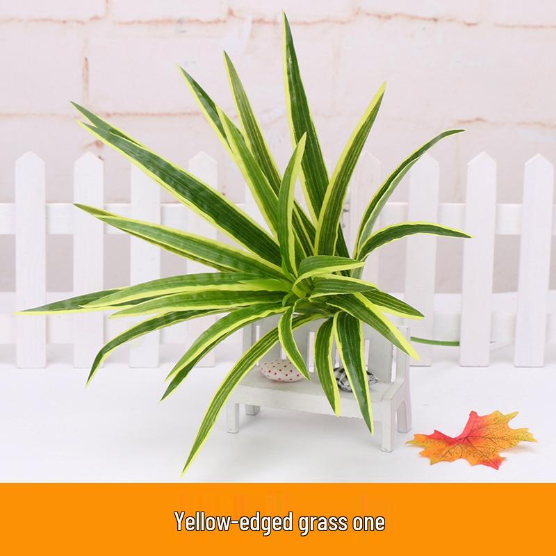 Persian Style Green Wall Hanging Grass Decoration for Indoor & Balcony Background