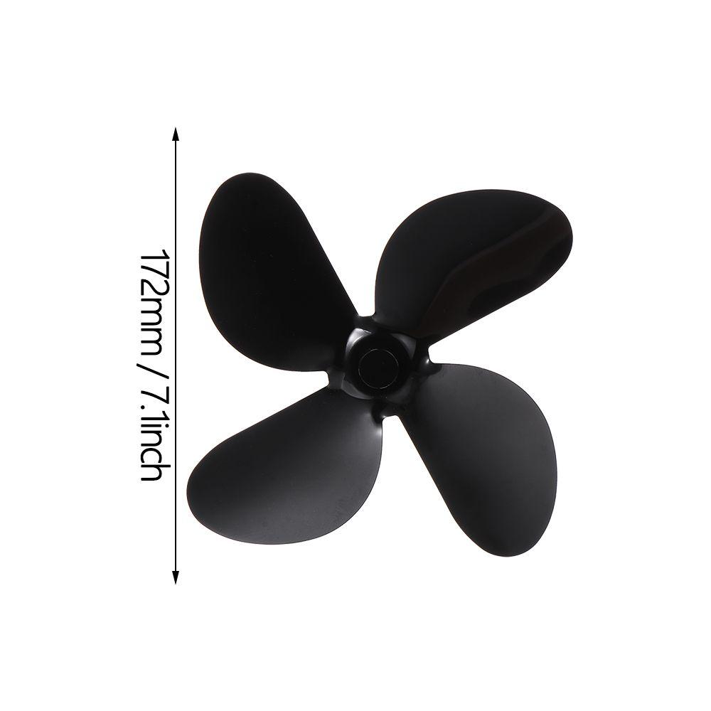 Ecofan 4-Blatt Kaminteile Wärmeverteilung Holzfeuerung Wärmeleistung Herdplatte Lüfter für Holzofen