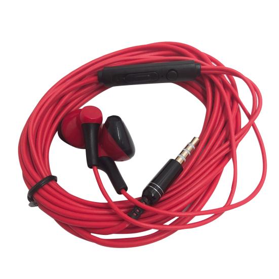 3-Meter Cable 3.5mm Plug Bass Wired Earphone Broadcast Live Monitoring Headset