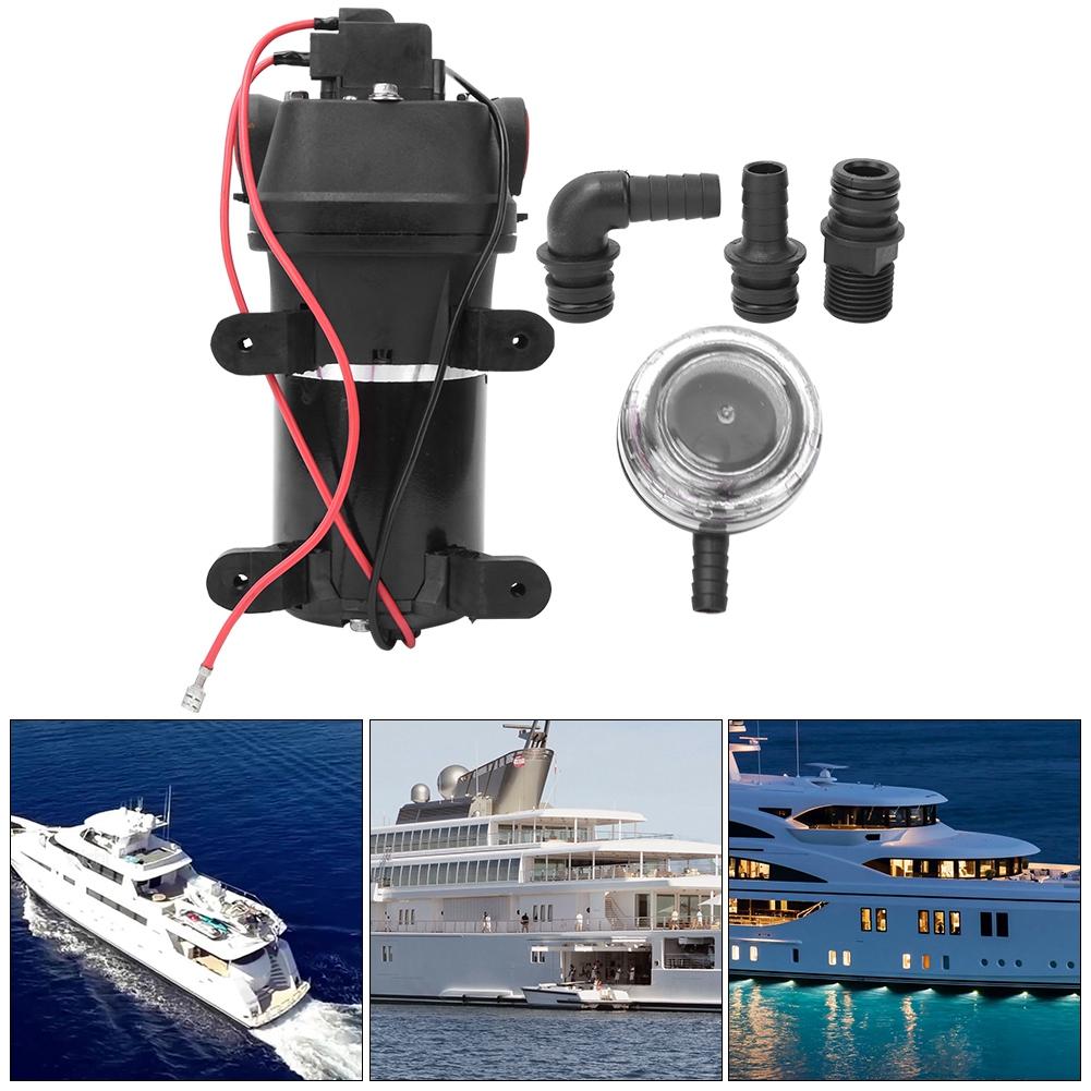 12V Outdoor Miniature Electric Pressurize Diaphragm Pump Shakeproof DC Self Priming Water Pumps