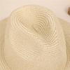 Beach travel vacation outdoor wide edge sunshade sun hat men and women fashion denim straw hat