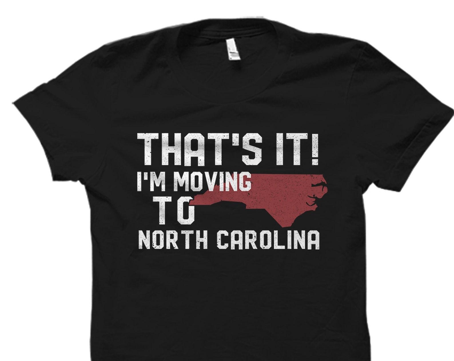 North Carolina Shirt. North Carolina Tee. Gift For Him. North Carolina Gift. Carolina Shirt. Gift For Her #OS4327 2XL