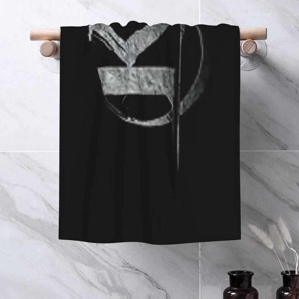 Kaamelott Logo Black Soft Face Towel Quick Dry Pool Bath Cotton Towels Absorbent Quick