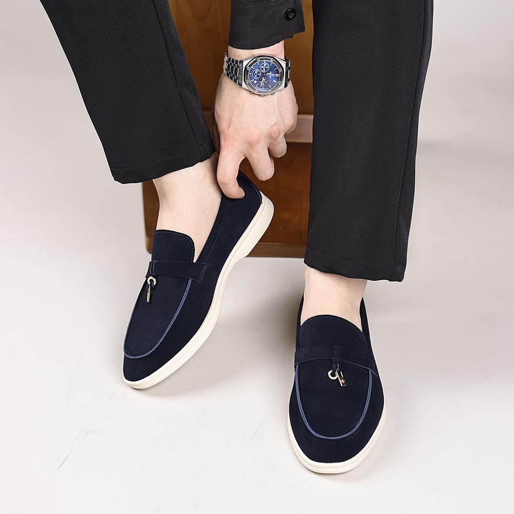Fashion Leisure Walk Driving Shoes Walking Shoes Men Shoes for Wedding Moccasins 2025 New Loafers for Men Breathable Man Slip On Flats