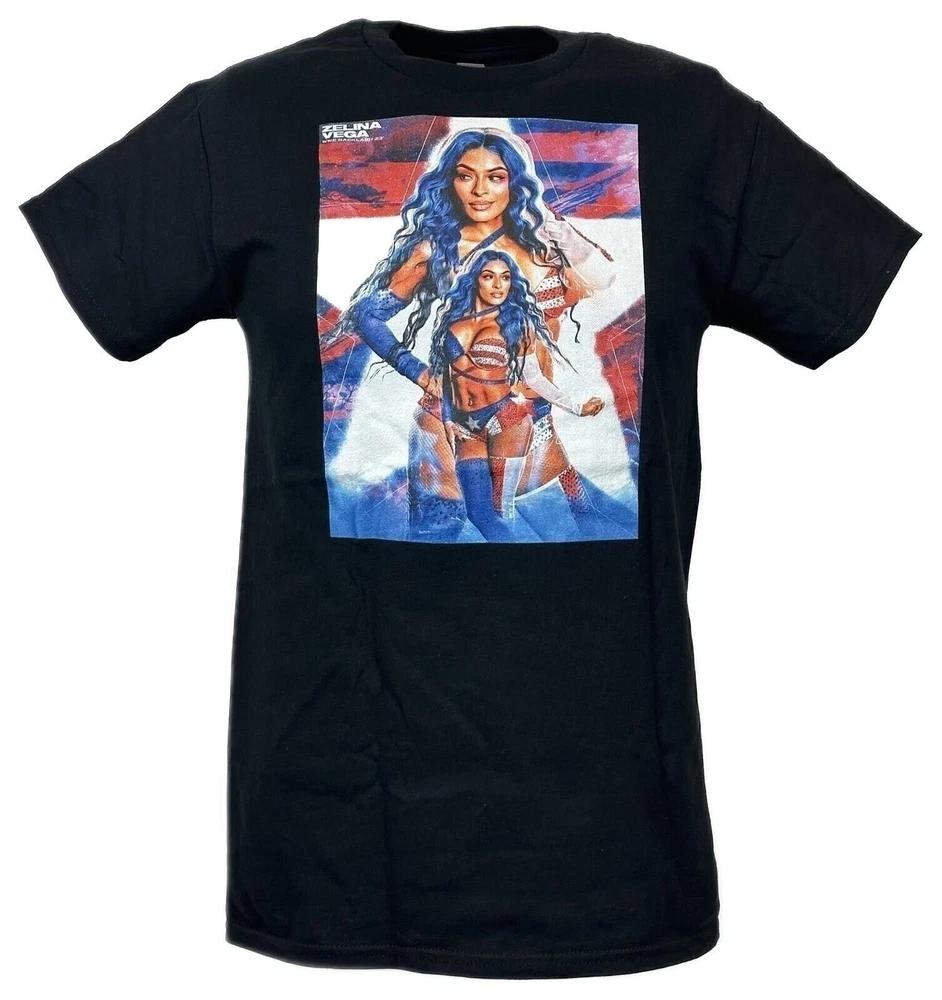 Zelina Vega Backlash USAPuerto Rico Poster Print Black Tshirt S