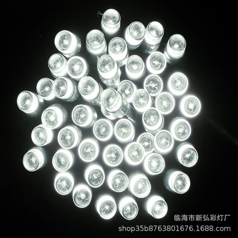 Outdoor LED Solar String Lights for Christmas and Holidays - Decorative and Camping Ambiance Lighting