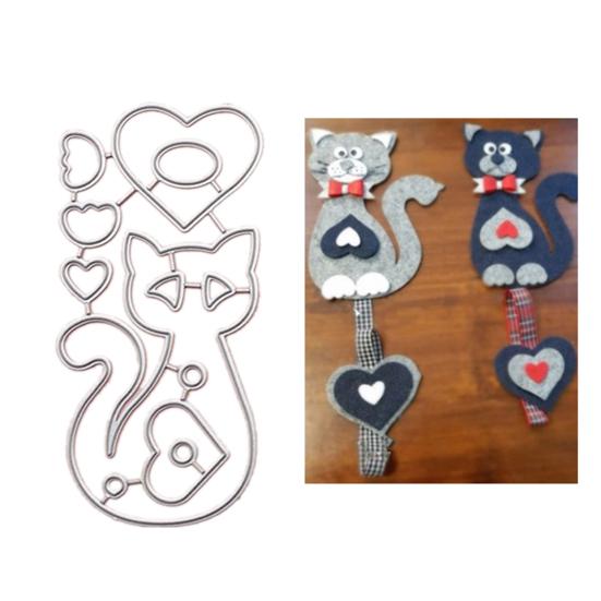 Cutting Pattern Steel Paper DIY Carbon Die Cats Craft Template Mold