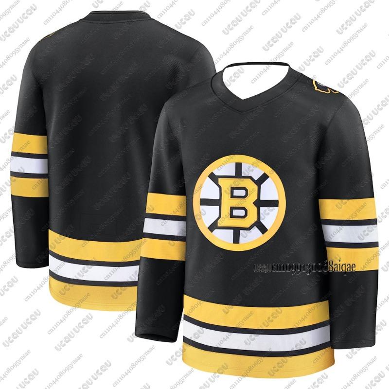 Nuove maglie da hockey su ghiaccio Autunno Inverno per Uomo Maglie da hockey Boston Bruins T-shirt sportive casual a manica lunga Donna Uomo Maglie