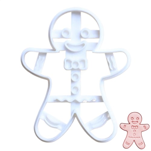 

Homkilkn Christmas Cookie Cutter, Gingerbread Man Cookie Cutter, Gingerbread Man Cookie Cutter, Christmas Cookie Biscuit Mold | Christmas Gingerbread