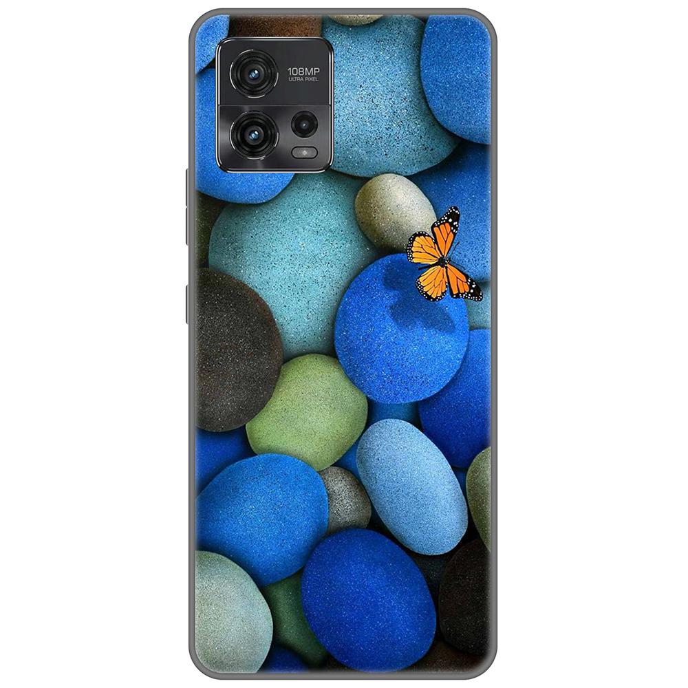 

Чехол для Motorola Moto G72 Черный Чехлы для MotoG72 Милый мультяшный чехол на заднюю панель противоударный XT2255-1 Полная защита от падения G72-Style 1