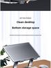 515 Adjustable Aluminum Laptop Stand with Heat Dissipation and Rotating Feature