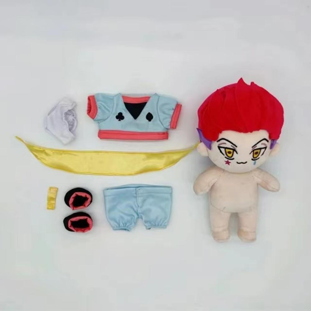 Plush Doll Killua Zoldyck Gon Freecss Kurapika Hisoka Zoldyck Anime Cosplay Stuffed Toys Kids Birthday Gift