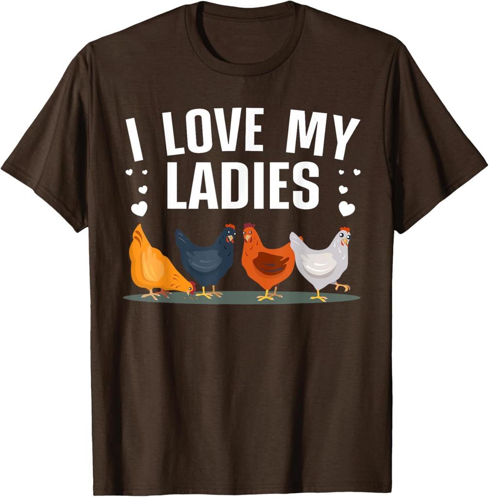 Funny Chicken Art Chicken Farmer Whispere Love Unisex T-Shirt