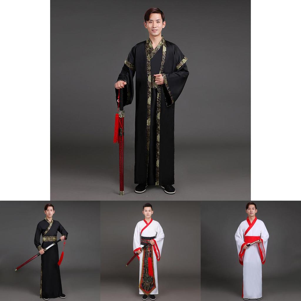 Exquisite Ancient Chinese Traditional Hanfu Costume For Men With Perfect Stitches