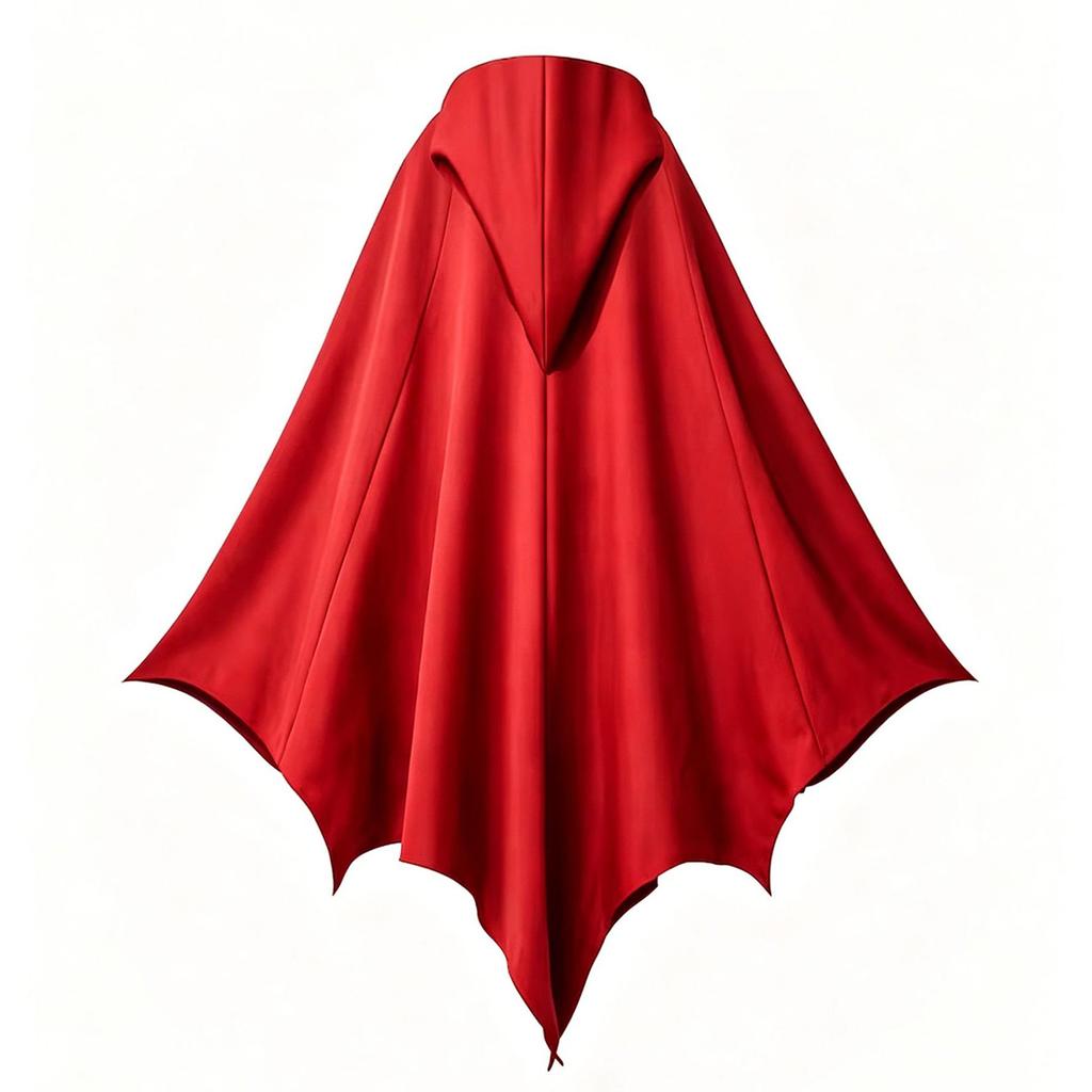 Men's Devil Halloween Costume Long Cape with for Party Cosplay House