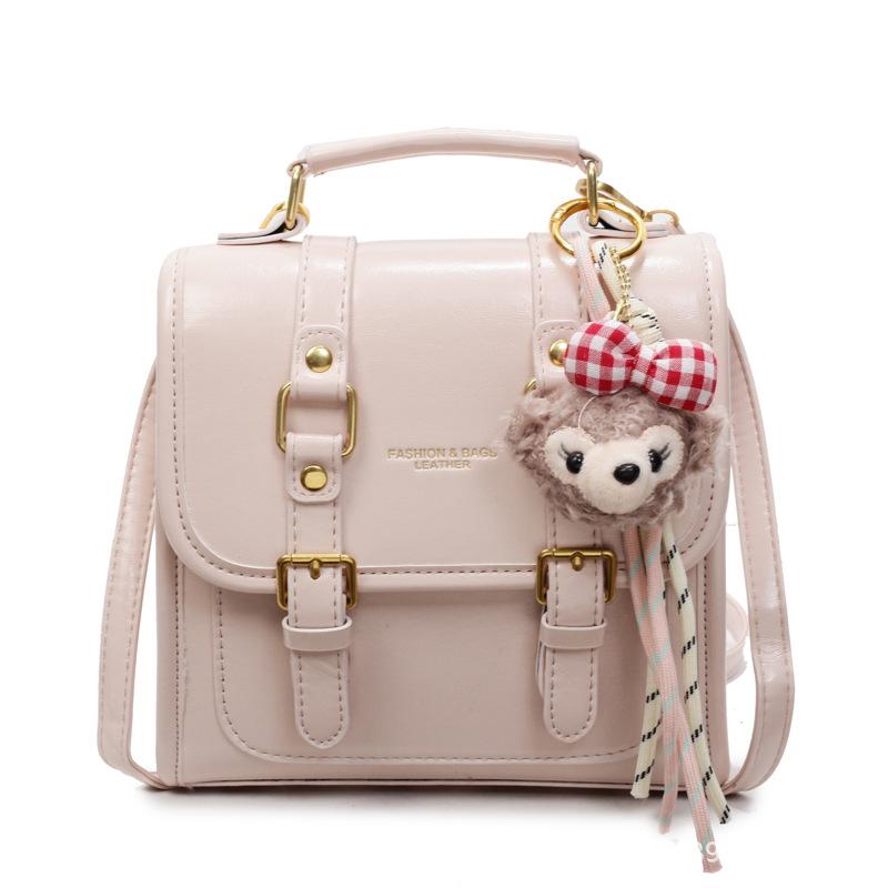 Retro Oil Wax Leather Hand-held Backpack for Women 2025 New Student Commuting Small Backpack High-end Shoulder Bag