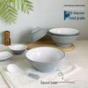 Commercial Thickened A5 Melamine Ramen Noodle Bowl