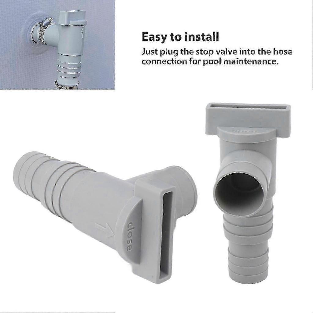 Intex Bestway PoolSun Maintenance/stop Valve for Pools with 32mm Hose Connections less