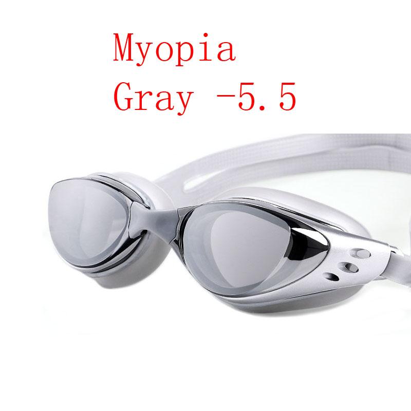 Swim Glasses Myopia Adult Kids Anti Fog Prescription Men Women Swimming Pool Goggles Diopter Waterproof Swim Eyewear
