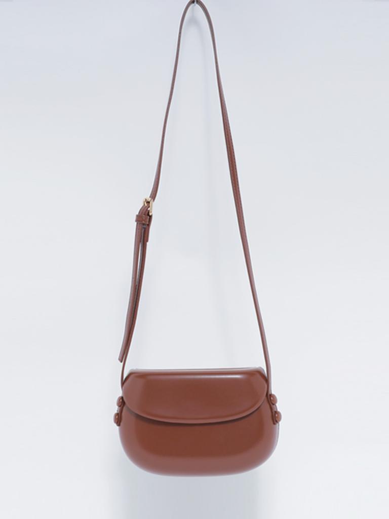 Bomnal Boutique Clam Mini Bag _ Brown