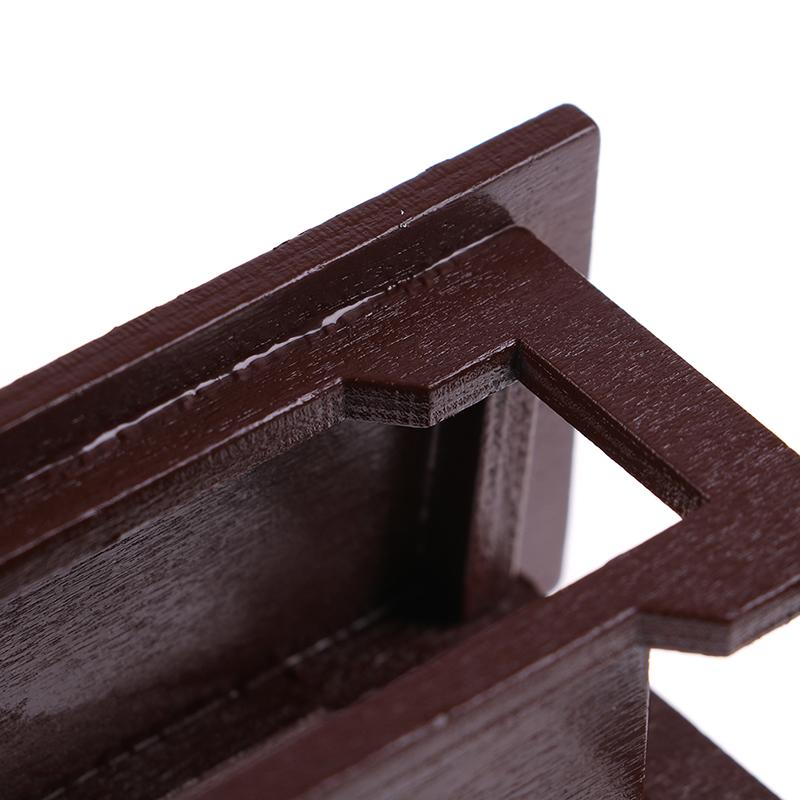 Mini Wooden Desk Furniture Model Toy Diy Dollhouse Decoration Play House Toys