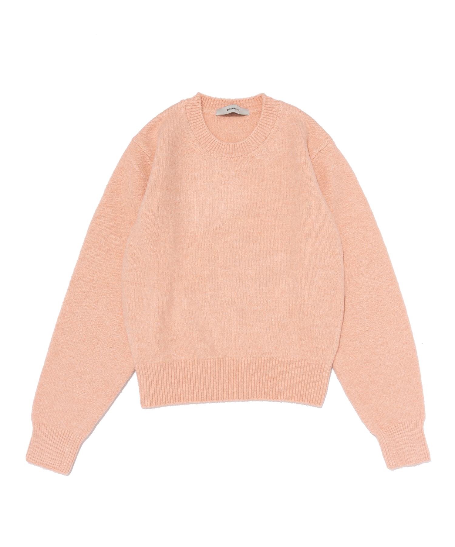 Cargo Bros For Woman Soft Basic Round Knit (Pink) Free