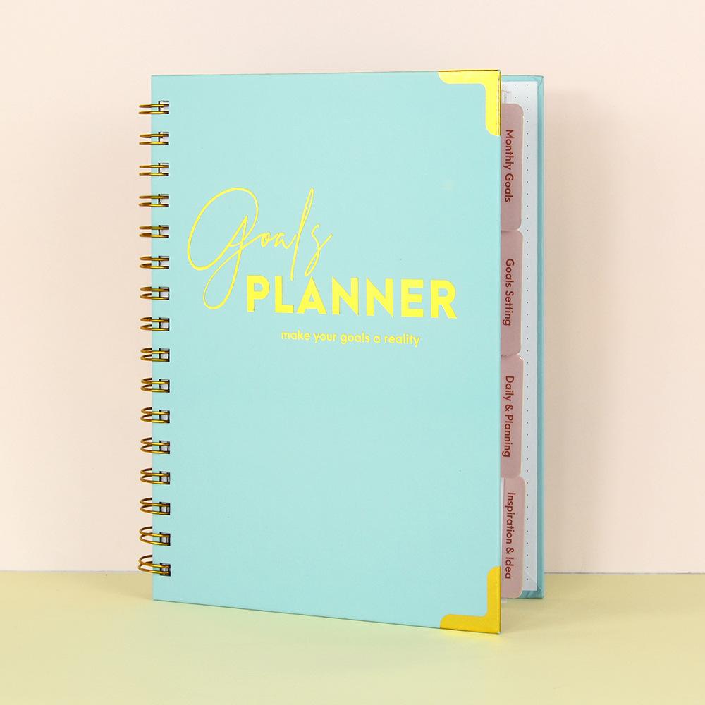 Trend Hot Simple 2026 Schedule This Planner Notebook Coil This English Version of The Weekly Plan This Goal Plan
