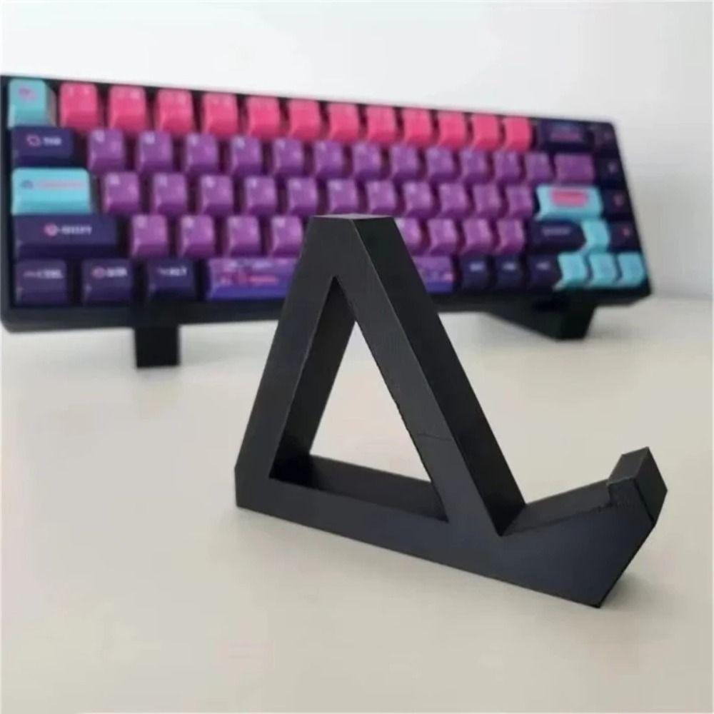 2Pcs Anti-Slip Keyboard Display Stand 3D Printing Keyboard Storage Rack Practical Keyboard Holder