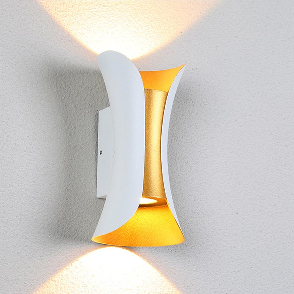 Wall Mounted Light Outdoor Waterproof Modern Minimalist Wall Sconce Light for Living Room Bedroom 85 to 265V 6W