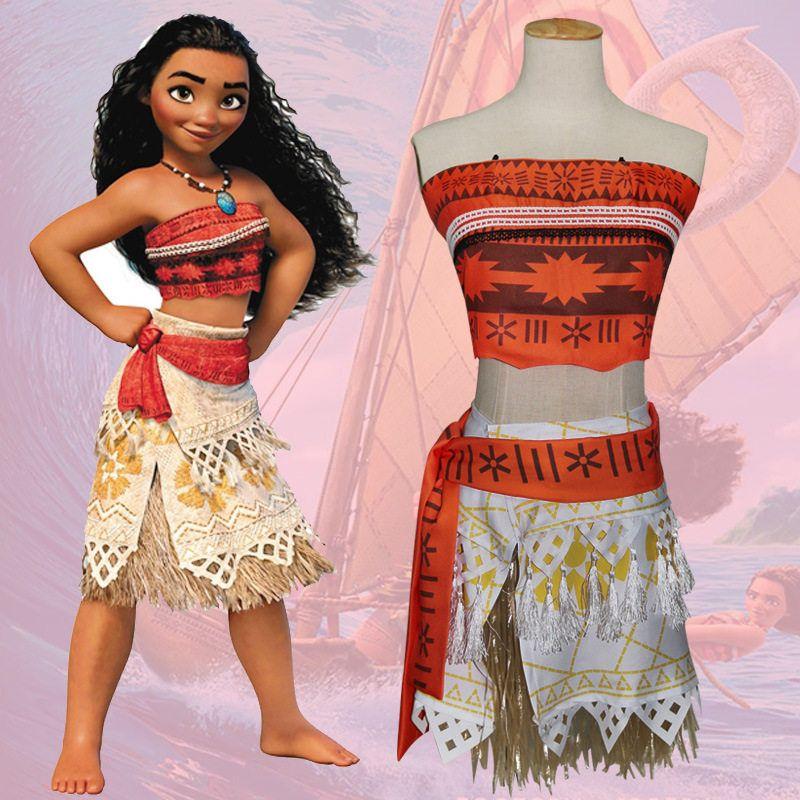 Moana Cosplay Moana Cosplay Female Costume Wish Amazon in Stock